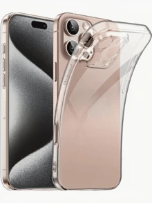 Premium Ultra-Thin Soft TPU Protective Case With Clear Back Compatible With Apple - Clear - View 3