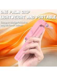 1pc Extendable Selfie Stick With Phone Holder, Tripod Stand With Wireless Remote, 360° Rotation, Compatible With IPhone, Android Smartphones, Suitable For Summer Vacation, Travel, Outdoor Activities, Live Streaming, Stable Video Recording, Travel Vlogging Gear - Multicolor - View 4