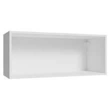 Gabinete Superior de Cocina Madesa Vik 80cm 1 Puerta BG - Blanco y Gris - Ver 8