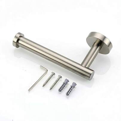1/2 PCS 304 Stainless Steel Toilet Paper Holders, Toilet Roll Holder Wall Mounted,  Paper Towel Holder Stainless Steel Tissue Towel Rolls Paper Holder Bathroom Or Kitchen