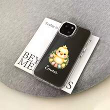 Customized Easter Name Phone Case, Customized Name Phone Case, Apple 12/13/14/15/16 Pro Plus Max And Galaxy Series, Perfect For Daily Gifts And Holidays, Romantic Easter Gifts - Multicolor - View 9
