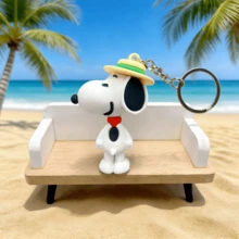 SNOOPY 1个可爱吊坠挂件，适合挂在包包或钥匙链上，为日常、上学、工作等场合增添可爱点缀，是学生、女友或电视剧迷的理想生日或节日礼物，实用且具有收藏价值。 - 彩色 - 查看 4