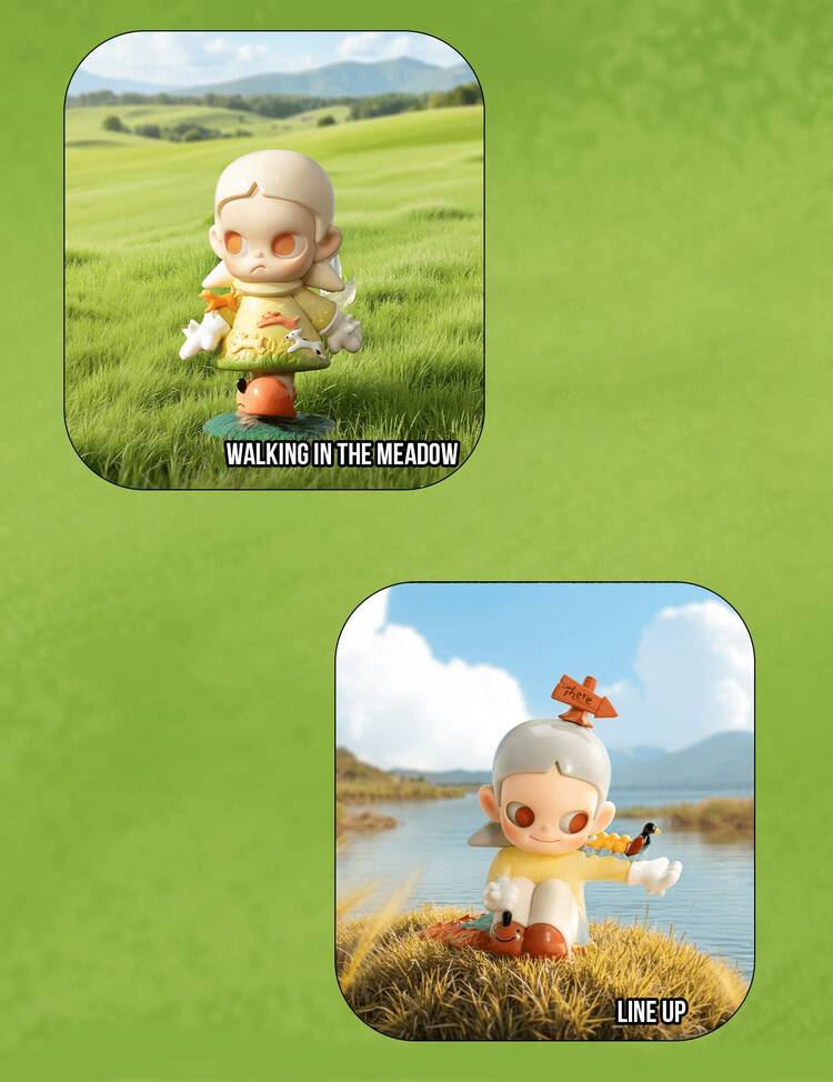 POP MART Zsiga Take It Slow Series Blind Box Collectibles