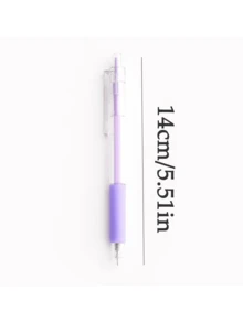 Morandi Color Retractable Precision Ceramic Blade Craft Knife - Suitable For School, Home, Office And DIY Handmade Crafts; Fashionable Pen-Shaped Design, Retractable Blade, High-Quality PP Material, Suitable For Paper, Notebook And Sticker Cutting (Random Shipment) - Multicolor - View 7
