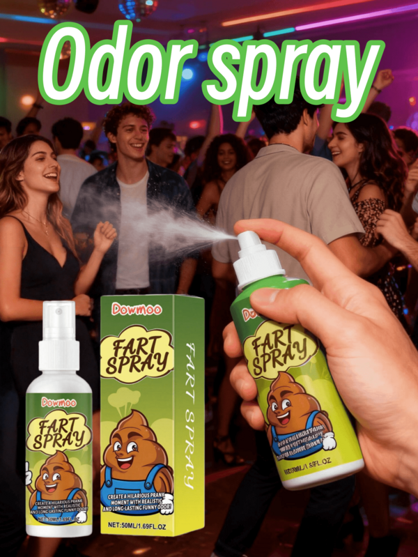 Fart Spray - Realistic Prank Stink Smell Funny Gag Gift Party Toy Spray