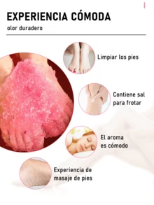 Foot & Hand Care Scrubs - Rose - View 2