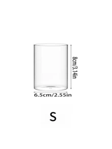 ديكورات عيد الحب وحفلات الزفاف, حاملات شمعة طافية مقاومة للرياح، أوعية نباتات هيدروبونية من الزجاج البوروسليكاتي الشفاف، حاملات أزهار طازجة على المنضدة الشفافة - شفاف - مشاهدة 13