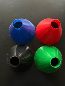 4pcs Car Window Windshield Ice Scraper Funnel, Circular Plastic Snow Shovel, Automotive Snow Removal Tool - Multicolor - View 12