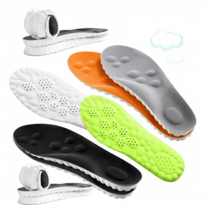 4D Cloud Foam Insoles – Breathable, Soft, Shock-Absorbing Cushion For Everyday Shoes