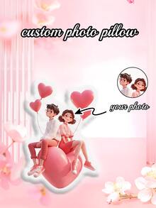 Customizable Mini Doll Pillow - Personalized Girlfriend Theme Pillow, Suitable For Valentine's Day, Christmas, Halloween And Other Holidays - Unique Gift For Couples, Teenagers And Adults 14+ Years Old - Upload Pictures to Customize Pillows - View 10