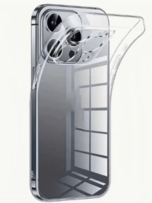 Premium Ultra-Thin Soft TPU Protective Case With Clear Back Compatible With Apple - Clear - View 2