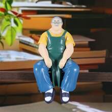 Mô hình nhân vật hành động Sakamoto trong anime, tượng trang trí bàn làm việc, quà tặng nhỏ sưu tầm, thích hợp cho Halloween, Giáng sinh. - Nhiều màu - Xem 3