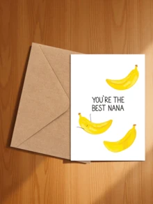 1pc Greeting Card For Grandmother - Unique And Creative "You Are The Best Grandma" Card With Envelope - Sets - View 4