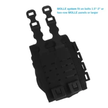 1PC Rip-Away IFAK Pouch MOLLE (Empty Bag Only. No Supplies Included), Quick-Pull Trauma Kit With Medical Shears Holder, Empty First Aid Pouch For Tactical Belt, Survival Medical Gear - Multicolor - View 7