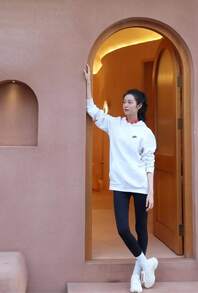 Nike Club Thermal-Lined Hooded Knit Sweatshirt For Men, White - 白色 - 查看 5