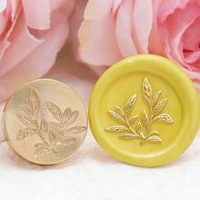 BAOFALI 1 đầu con dấu sáp họa tiết hoa (không kèm cán) - Con dấu sáp hình lá - Con dấu sáp hình cây cỏ - Con dấu sáp hoa dại cho thiệp mời đám cưới - Con dấu sáp đóng gói quà tặng - Một cỡ - Xem 24