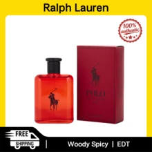 Ralph Lauren Polo Red Cologne Men Eau De Toilette Refillable Spray 125ml Woody Fragrance Men's Perfume Authentic Original Product Long-Lasting Scent - 木質香調 - 查看 1