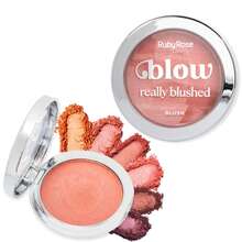 Introducing The Baked Compact Blush From The Blow By Ruby Rose Line, HBM12 - BB10 MIDNIGHT CONVERSATIONS - View 2