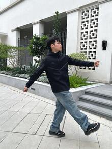 Nike Sportswear Tech Fleece WINDRUNNER風行者係列 連帽純色舒適時尚夾克外套 男款 黑色 - 黑色 - 查看 8