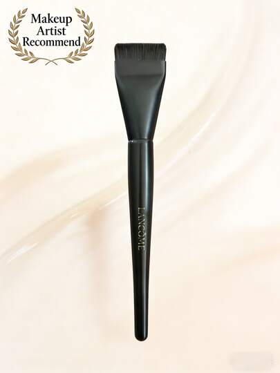 Lancôme 黑色粉底刷，平头刷，轻薄上妆，持久妆效，打造无瑕妆容