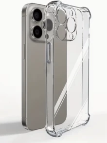 奢华透明防震软壳 – 一款柔软的 TPU 缓冲保护壳，兼容苹果设备，采用极简设计和高透明度，是保护手机的完美礼物。 - 無色 - 查看 9