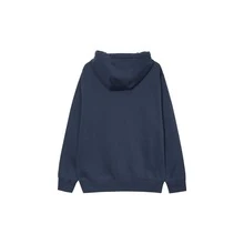 Nike SportswearClubFleece刺繡Logo純色連帽拉鍊外套衛衣男款 - 藍色 - 查看 2