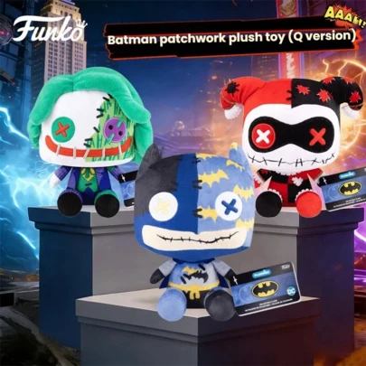  Funko POP DC Batman Plush Doll, Catwoman, Harley Quinn, Joker Figurines, New Year Gift