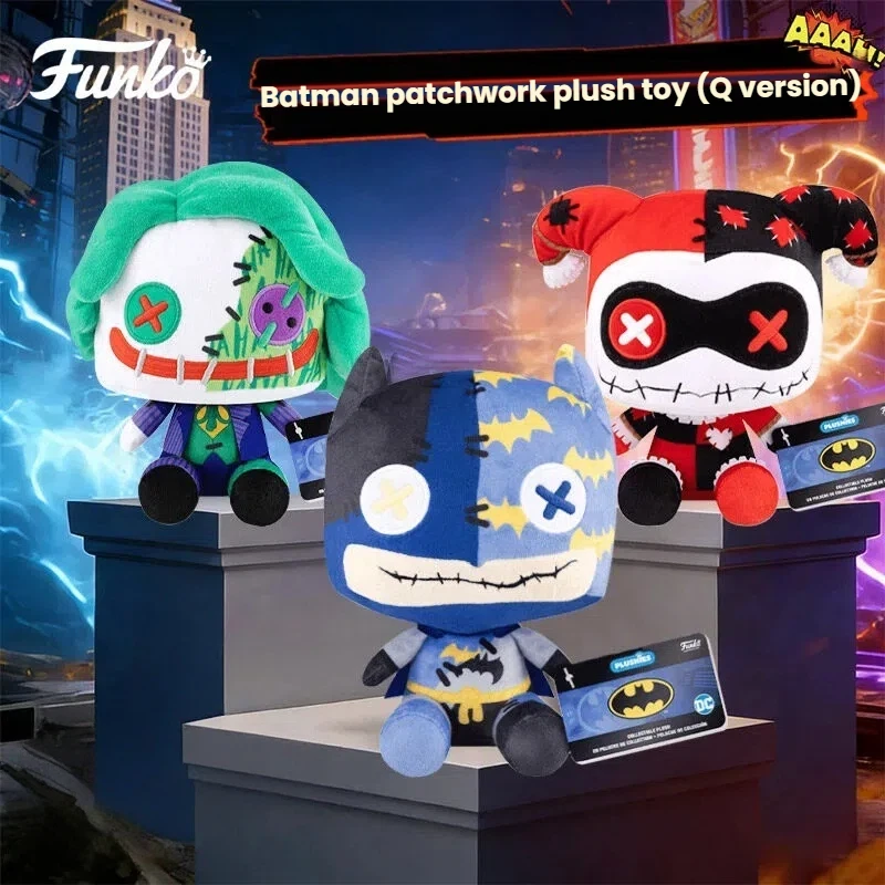 Funko POP DC 蝙蝠侠毛绒玩偶、猫女、哈莉·奎茵、小丑人偶，新年礼物 - 彩色 - 查看 1
