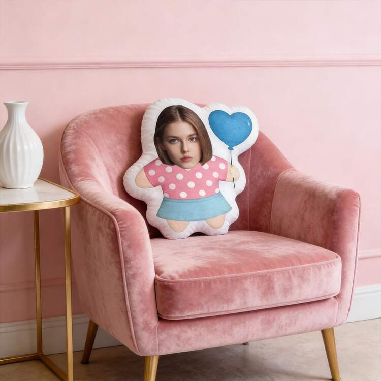 1 Customized Pillow, Personalized Pillow, Customized Picture Pad, Customized Face Doll, Personalized Spouse Doll, Customized Image Pad, Birthday Gift, Wedding Gift, Valentine's Day Gift, Family Gift, Couple Gift, Perfect Christmas Gift - 3 - View 4