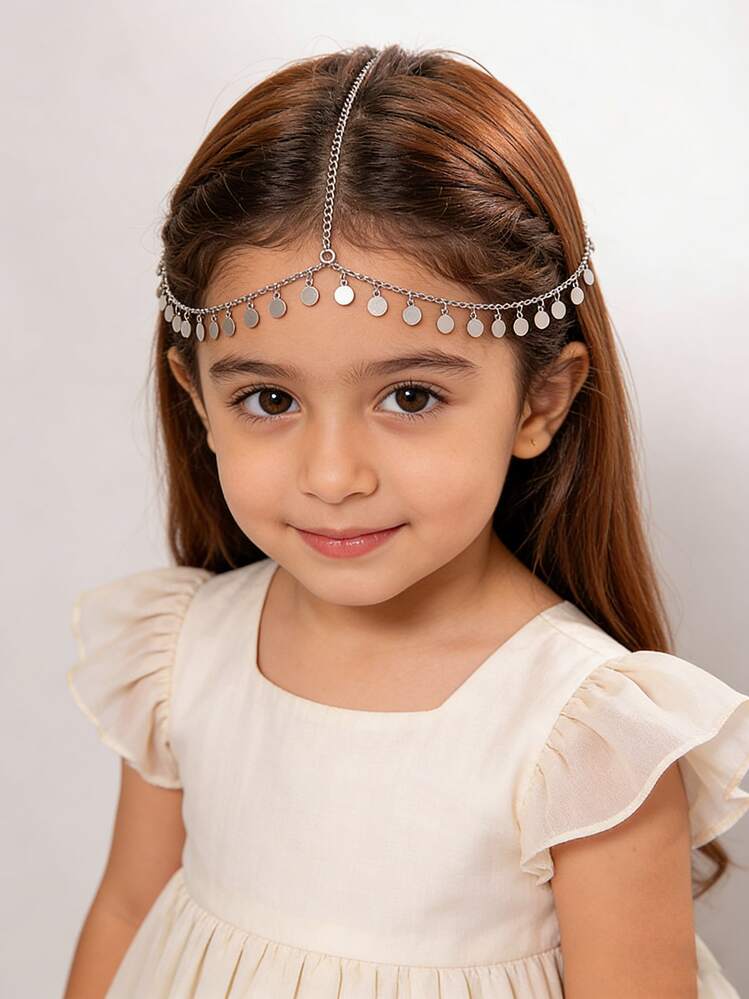 سلسلة من سبائك الفضة على الطراز البوهيمي الأنيق مع قلادة كريستالية. إكسسوار فاخر مناسب للبنات لارتدائه في الحفلات والمناسبات والمناسبات اليومية والمدرسة وما إلى ذلك. - متعدد الألوان - مشاهدة 6