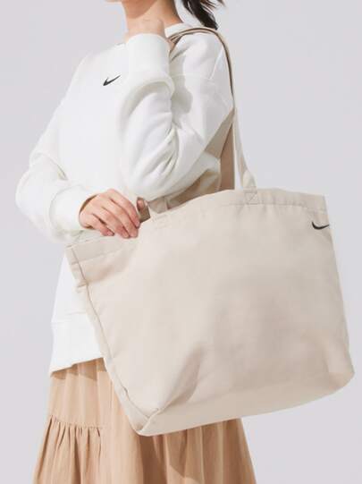  Nike Heritage 22L 休閒簡約開放式開合托特包Tote包購物袋手提單肩包男女同款情侶款