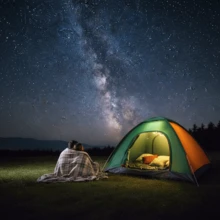 Instant Pop Up Camping Tent - Easy Quick Setup Waterproof Portable Outdoor Shelter For Family Hiking Beach In Orange Green - Xanh lá và cam - Xem 4