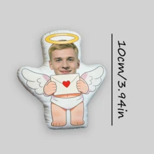 Personalized Face Cushion, Purple Dress, Customized Body Pillow, Unique And Fun. Suitable For Father's Day, Mother's Day, Halloween, Christmas, Christmas Eve, Valentine's Day, Birthday, Personalized Day, Veteran's Day, Thanksgiving, Easter, April Fool's Day, Carnival, Ramadan, Eid Al-Fitr, Eid Al-Adha, National Day, Etc. - 7 - View 15