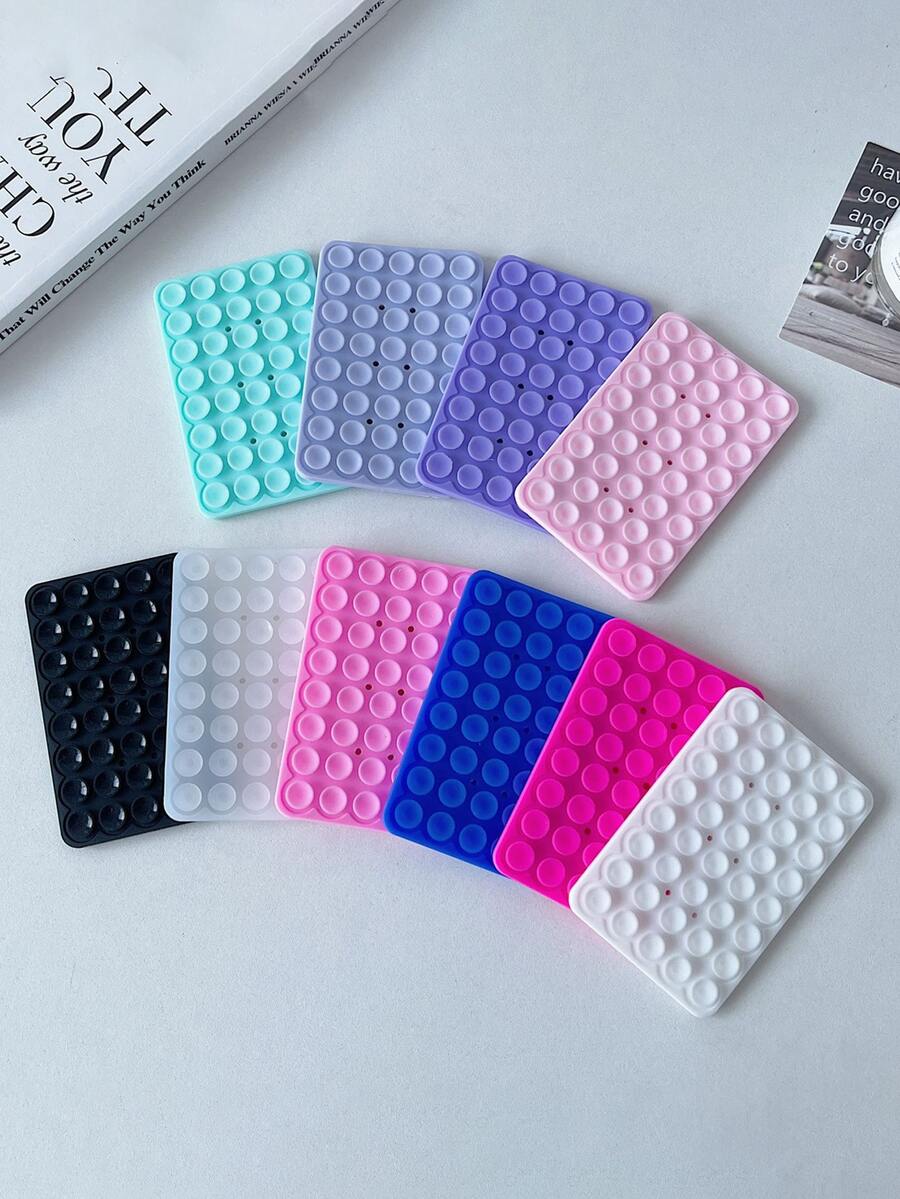 升级版双面硅胶吸盘手机支架，适用于硅胶材质的手机配件。角度可调节，设计小巧。适合化妆、跳舞、健身、瑜伽、淋浴、看剧等多种场景，也非常适合拍摄视频和自拍。 - 多種 - 查看 1