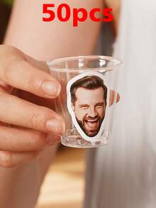 Customized And Text Sticker Set - Suitable For Birthday Party/Christmas Party/Cup Decoration/Kids Crafts/Adult Gifts, Available In 1-50 Pcs (1pc/10pcs/25pcs/50pcs), 1.25"/1.5"/2" Height Options, Fun Stickers For Cup Decoration/Party Favors, Custom Text Stickers For Gift Packaging/DIY Craft Projects - Multi-colored (Paper Sticker) - View 26
