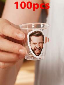 Customized And Text Sticker Set - Suitable For Birthday Party/Christmas Party/Cup Decoration/Kids Crafts/Adult Gifts, Available In 1-50 Pcs (1pc/10pcs/25pcs/50pcs), 1.25"/1.5"/2" Height Options, Fun Stickers For Cup Decoration/Party Favors, Custom Text Stickers For Gift Packaging/DIY Craft Projects - Multi-colored (Paper Sticker) - View 15