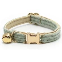 Adjustable Cat Collar With Bell And Quick Release Buckle. Soft And Durable, Available In Multiple Sizes. Safely Identify Your Pet. Fashionable Pet Accessory. High-Quality Metal Hardware. Suitable For Small, Medium And Large Dogs. Zinc Alloy Design For Durability. Easy To Open And Close. Premium Dog Collar. (Actual Delivery May Vary Slightly Due To Differences In Fabric, Batch, And Color.) - Multicolor - View 24