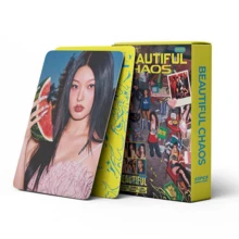 55pcs Korean Girl Group KATSEYE 2026 Mod & Mad-LOMO Cards, Handmade Postcards - Multicolor - View 11