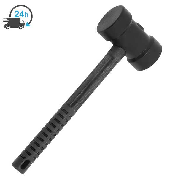 Martelo De Borracha Martelinho De Borracha Para Piso 40mm Cabo Plástico 220g