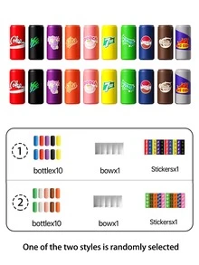 记忆瓶颜色配对游戏——一款策略性地板游戏，适合课堂破冰和家庭娱乐，能够提升认知能力。也是一款有趣的团体聚会游戏和独特的圣诞礼物。 - 彩色 - 查看 12