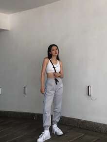 Nike PRO BRA 緊身運動內衣 女款 白色 - 白色 - 查看 2