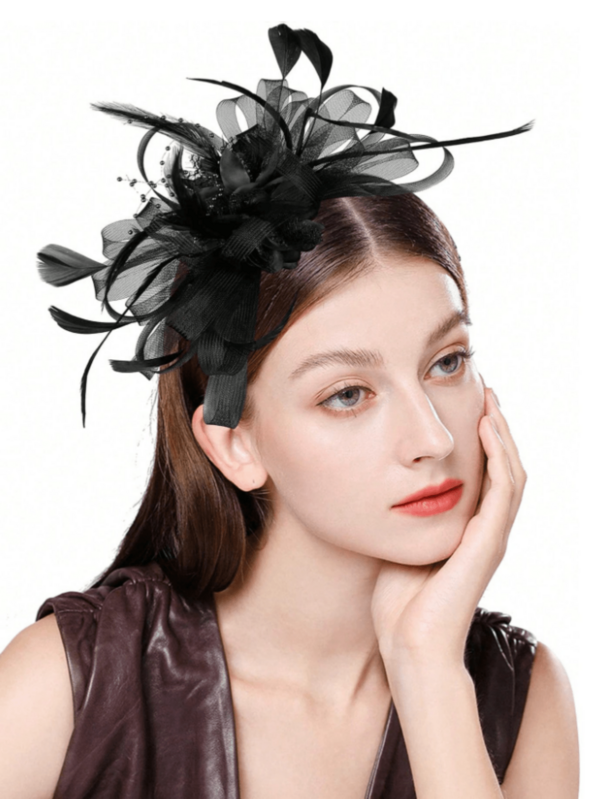 1 ชิ้น หมวก Fascinators สำหรับผู้หญิง หมวกสำหรับงานเลี้ยงน้ำชา หมวก Kentucky Derby ยุค 1950 กิ๊บติดผมสำหรับเจ้าสาว งานแต่งงาน ผ้าคลุมหน้ากรงนก ที่คาดผมดอกไม้ เครื่องประดับศีรษะยุค 1920 สำหรับการแข่งม้า หมวกวินเทจ หมวกชุดยุค 50 หมวกวิคตอเรียยุค 1940 หมวก Pillbox เครื่องประดับสำหรับผู้หญิง เด็กผู้หญิง ของขวัญวันเกิด วันแม่ คริสต์มาส ที่คาดผม ที่คาดผม
