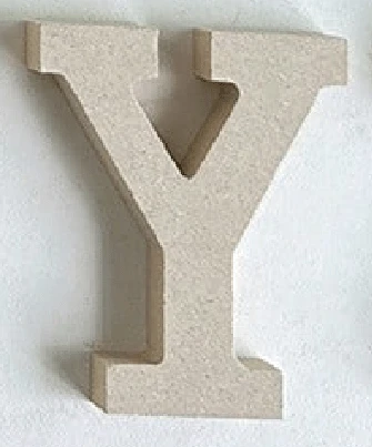 Haus Hana 1 件天然木制 DIY 英文字母装饰桌牌，可立于桌子上，适用于婚礼、派对、家居装饰最佳礼物 - 卡其色 - 查看 32