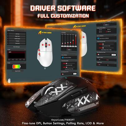 Attack Shark V6 65G…
