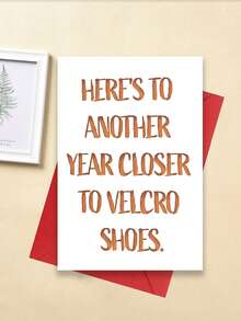 1 Card, Fun Birthday Card For Men And Women, Happy Birthday Card For Men, Parent And Wife Birthday Card, 50, 60, 70, 80 Years Old, Small Business Supplies, Thank You Card, Birthday Gift, Card, Unusual Items, Gift Card, Suitable For Birthday Cards And Blessings For Family, Partners, Friends, Colleagues (Comes With Random Color Style Envelopes) - Multicolor - View 1