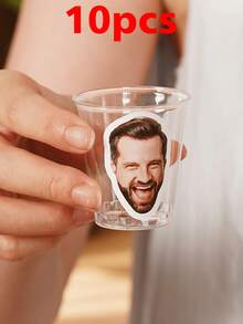 Customized And Text Sticker Set - Suitable For Birthday Party/Christmas Party/Cup Decoration/Kids Crafts/Adult Gifts, Available In 1-50 Pcs (1pc/10pcs/25pcs/50pcs), 1.25"/1.5"/2" Height Options, Fun Stickers For Cup Decoration/Party Favors, Custom Text Stickers For Gift Packaging/DIY Craft Projects - Multi-colored (Paper Sticker) - View 13