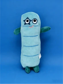 1-10数字积木毛绒玩具，柔软填充动物玩具，幼儿数字学习玩具，柔软填充玩具，儿童生日礼物，春夏款 - 彩色 - 查看 6