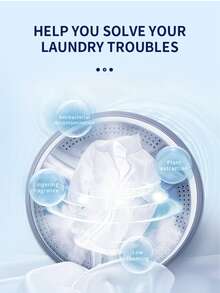 【纳米浓缩】全溶解洗衣泡腾片 | 强效去污，适用于洗衣机 - 固體 - 查看 6