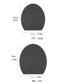 TPU Anti-Mold Cutting Board, Semicircular Dual-Sided Kitchen Antibacterial Fruit & Vegetable Chopping Board, Anti-Mold, Antibacterial - Multicolor - View 2