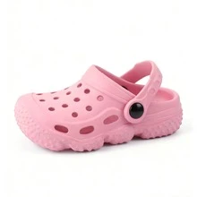 Sandal Selop Kasual Anak dengan Sol Bertekstur, Serbaguna untuk Pemakaian Sehari-hari, Pantai, dan Aktivitas Luar Ruangan - Coral Pink - View 3